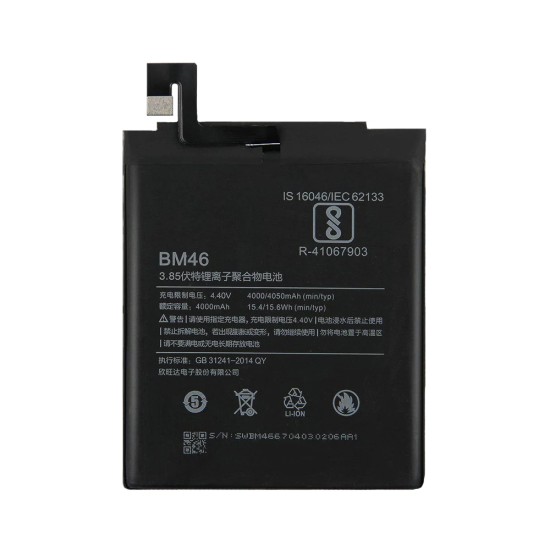 Battery Xiaomi Redmi Note 3 BM46 4000mAh Battery Xiaomi Redmi Note 3 BM46 4000mAh